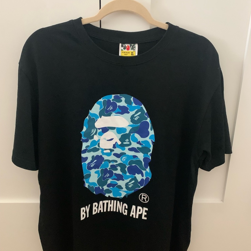 Bape men black t-shirt